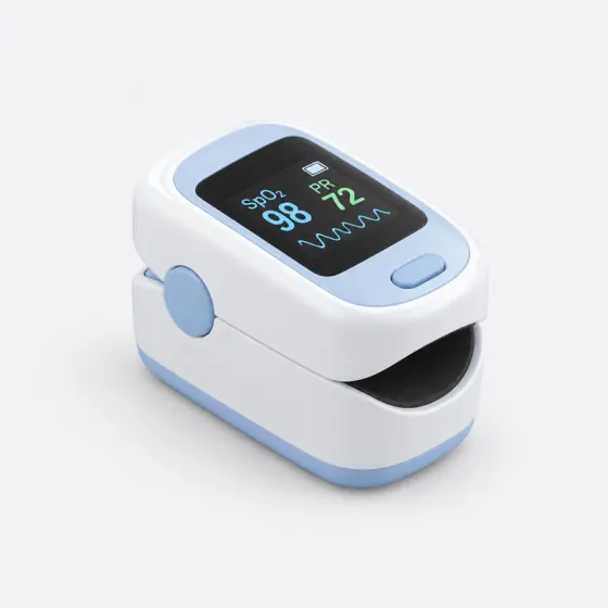 Fingertip pulse oximeter